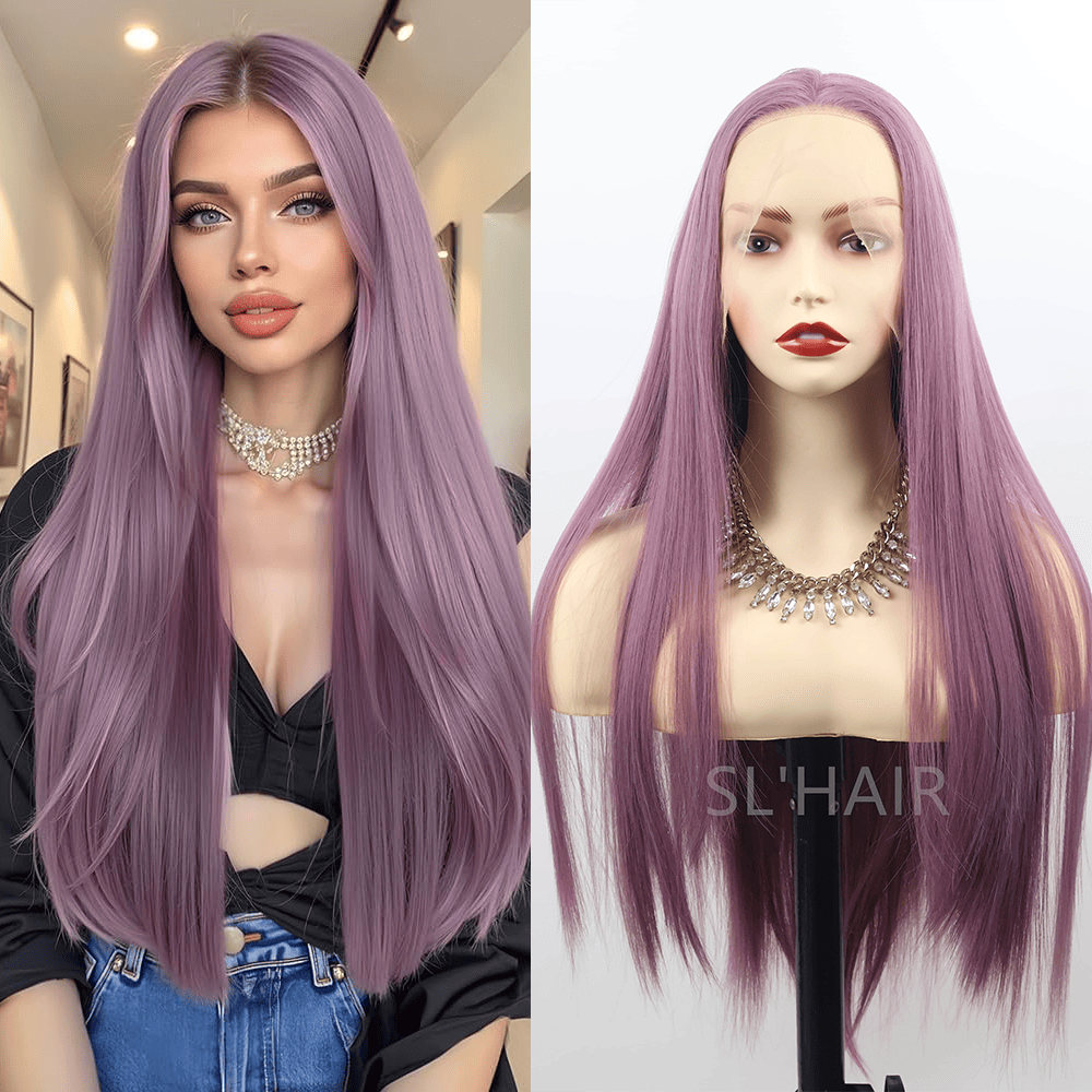 13*4 Synthetic Lace Front Straight Wig WLF4018