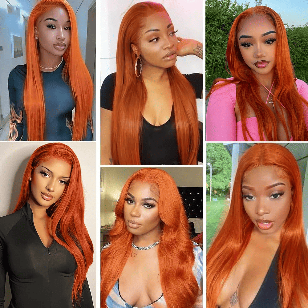 SL'HAIR Straight 350# Color 3 Bundles With 4*4 HD Lace Closure 100% Human Hair