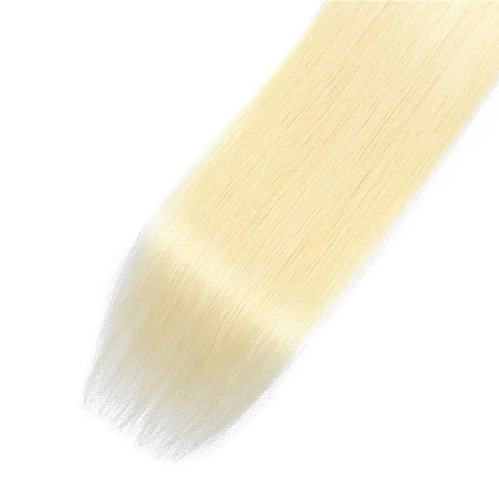 1Pc 613# Blonde Color Straight Bundles 100% Human Hair Brazilian Hair