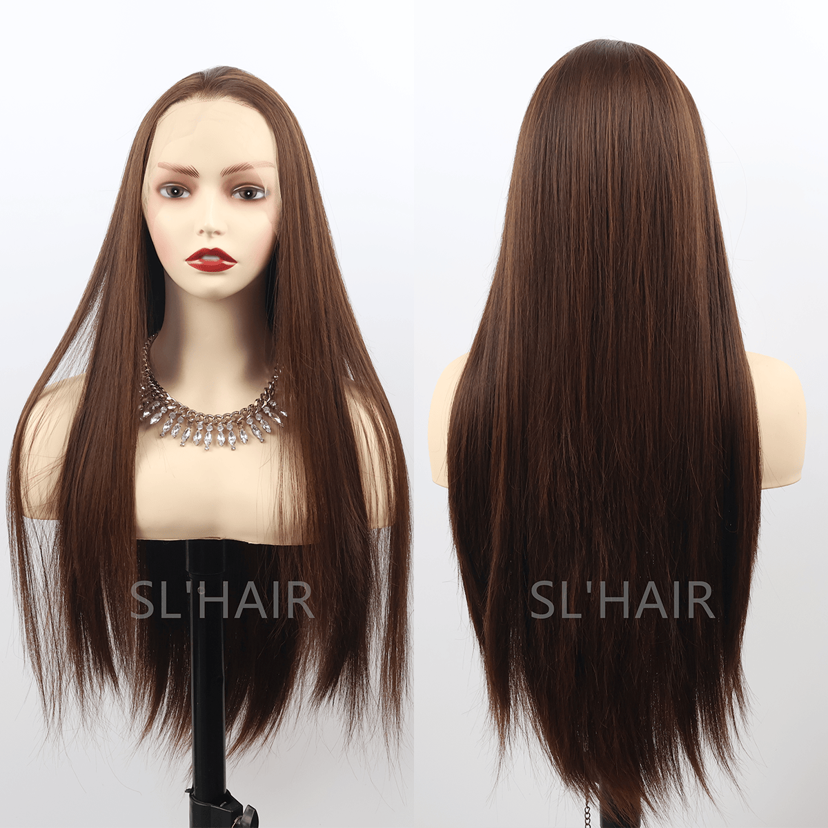 13*4 Synthetic Lace Front Straight Wig WLF4016