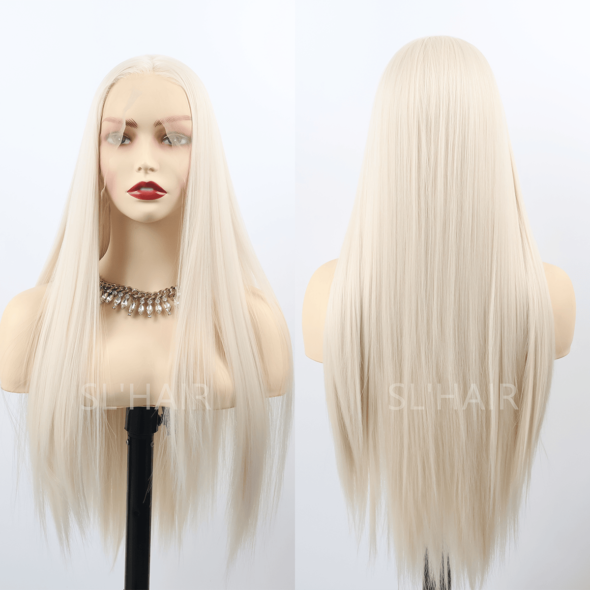 13*4 Synthetic Lace Front Straight Wig WLF4006