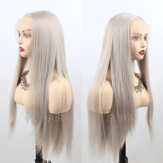 SL'HAIR 13*4 Synthetic Lace Front Straight Wig DLF019