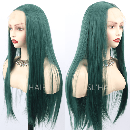 SL'HAIR 13*4 Synthetic Lace Front Straight Wig DLF010