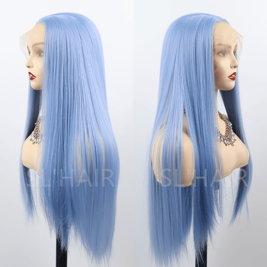 SL'HAIR 13*4 Synthetic Lace Front Straight Wig DLF004