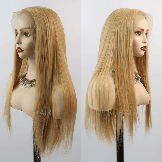 13*6 Kanekalon Synthetic Lace Front Straight Wig YLF6011