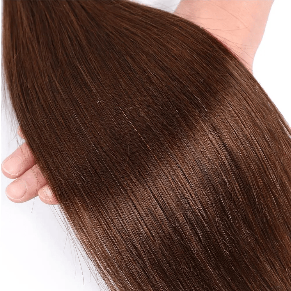 SL'HAIR 1PC 4# Color Bundles 100% Human Hair With Diffierent Texture