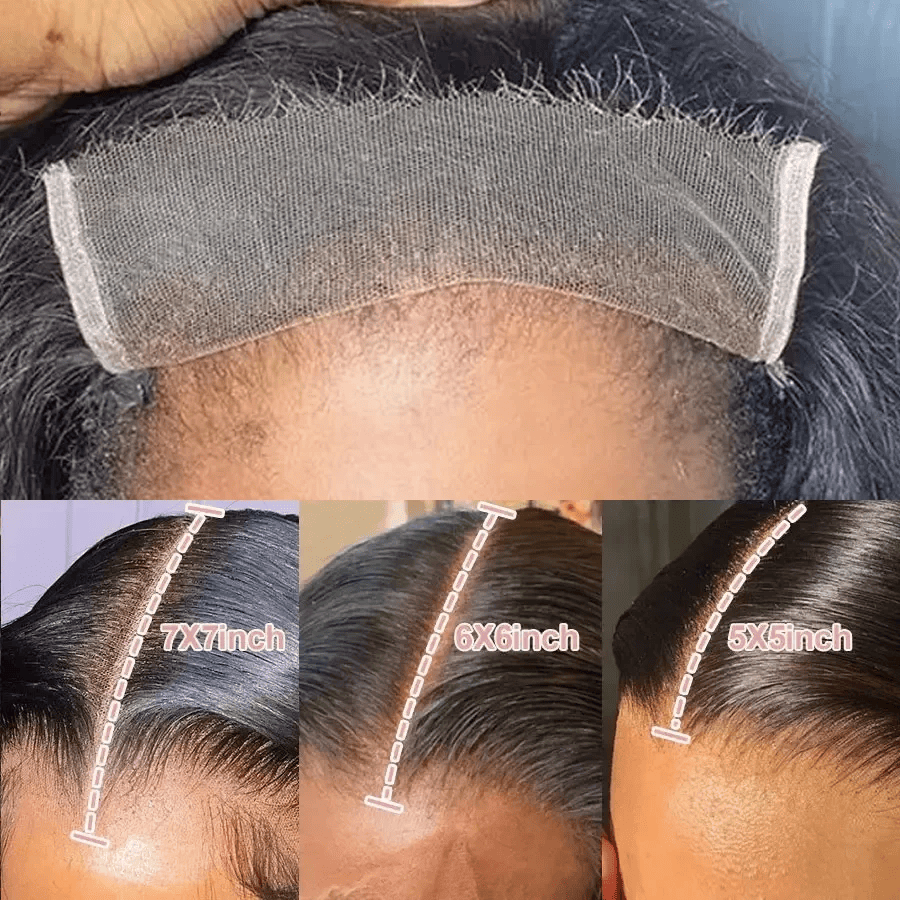 SL'HAIR Lace Closure Only, Real Invisible HD Lace Closure Only