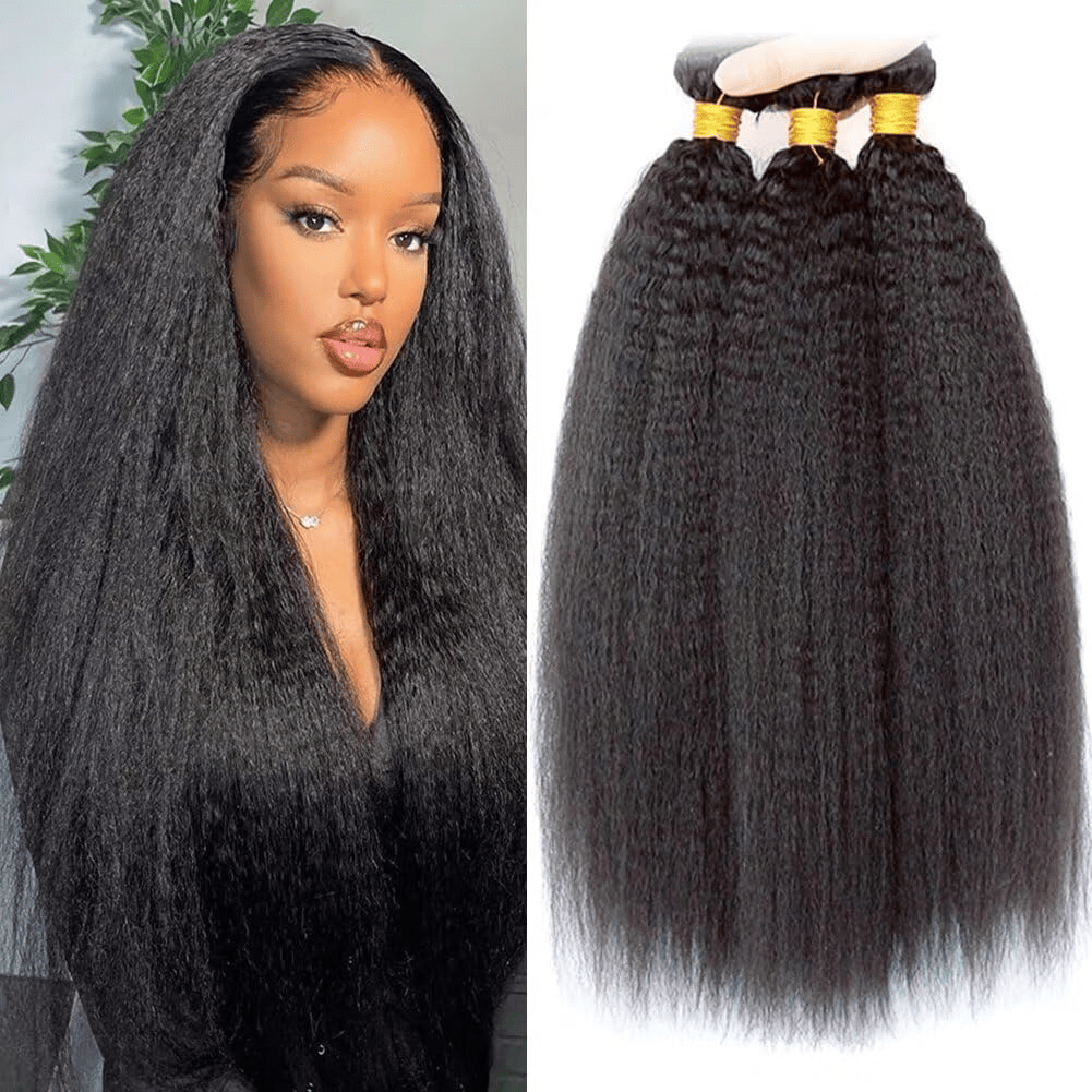 SL'HAIR 3Pcs 1B Color Curly Bundles 100% Human Remy Hair