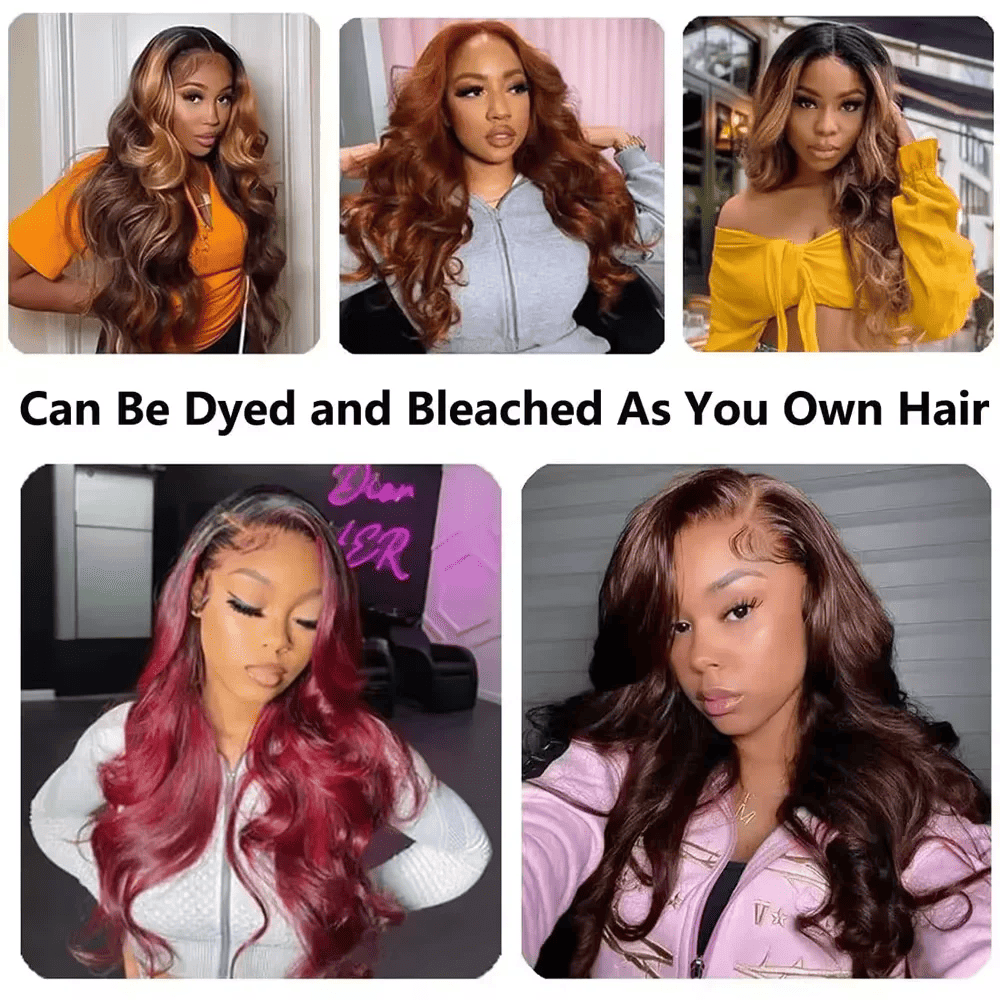 SL'HAIR 3Pcs 1B Color Wave Bundles 100% Human Remy Hair