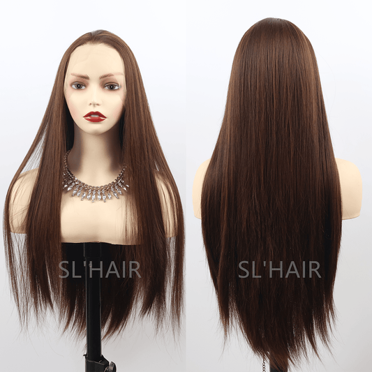 13*4 Synthetic  Lace Front Straight Wig WLF4016