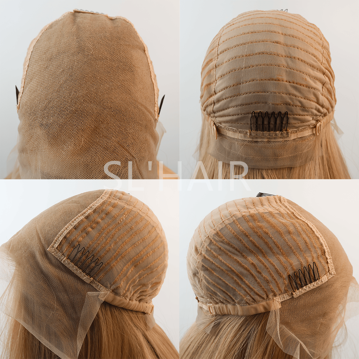 Ginger 13*6 Kanekalon Synthetic  Lace Front Straight Wig YLFJ6003