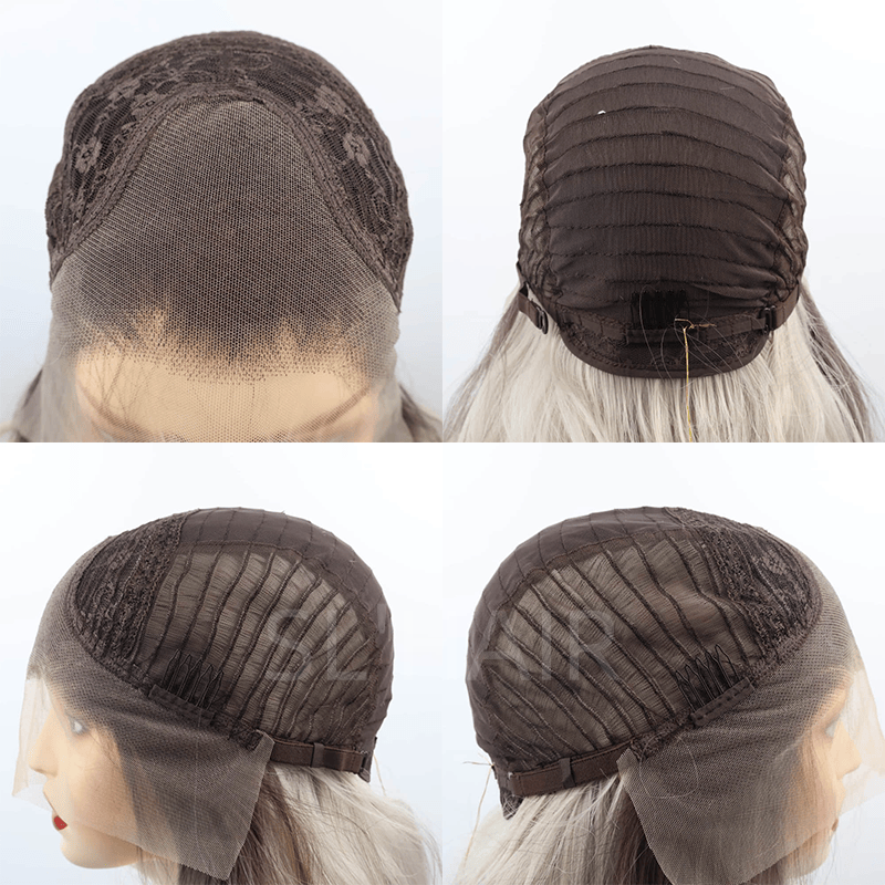 SL'HAIR Body Wave Omber Brown 13*4 Synthetic  Lace Front   Wig ZLF004