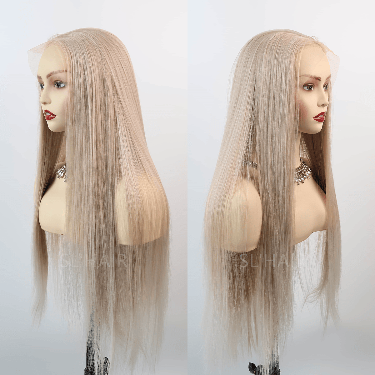 13*6 Kanekalon Synthetic  Lace Front Straight Wig YLFJ6007