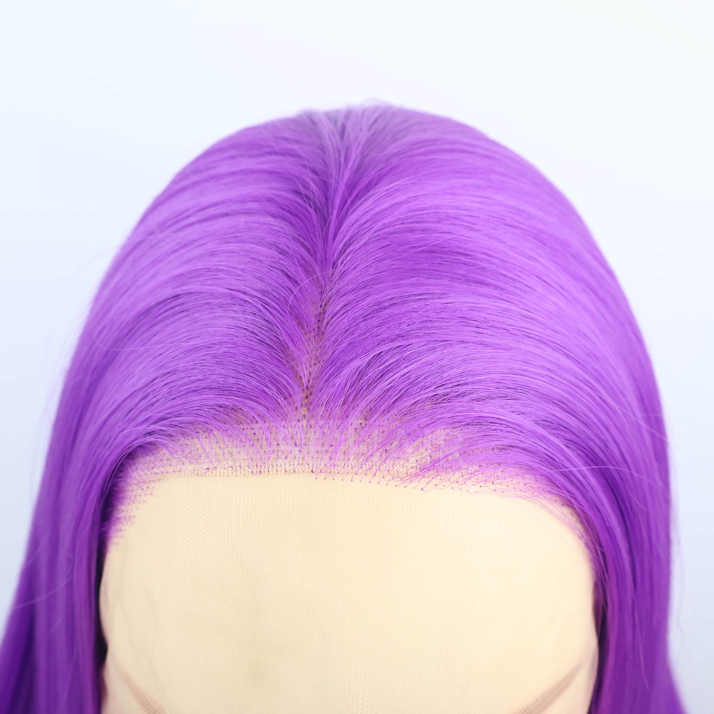 SL'HAIR Purple Color 13*4 Synthetic  Lace Front Straight Wig DLF029