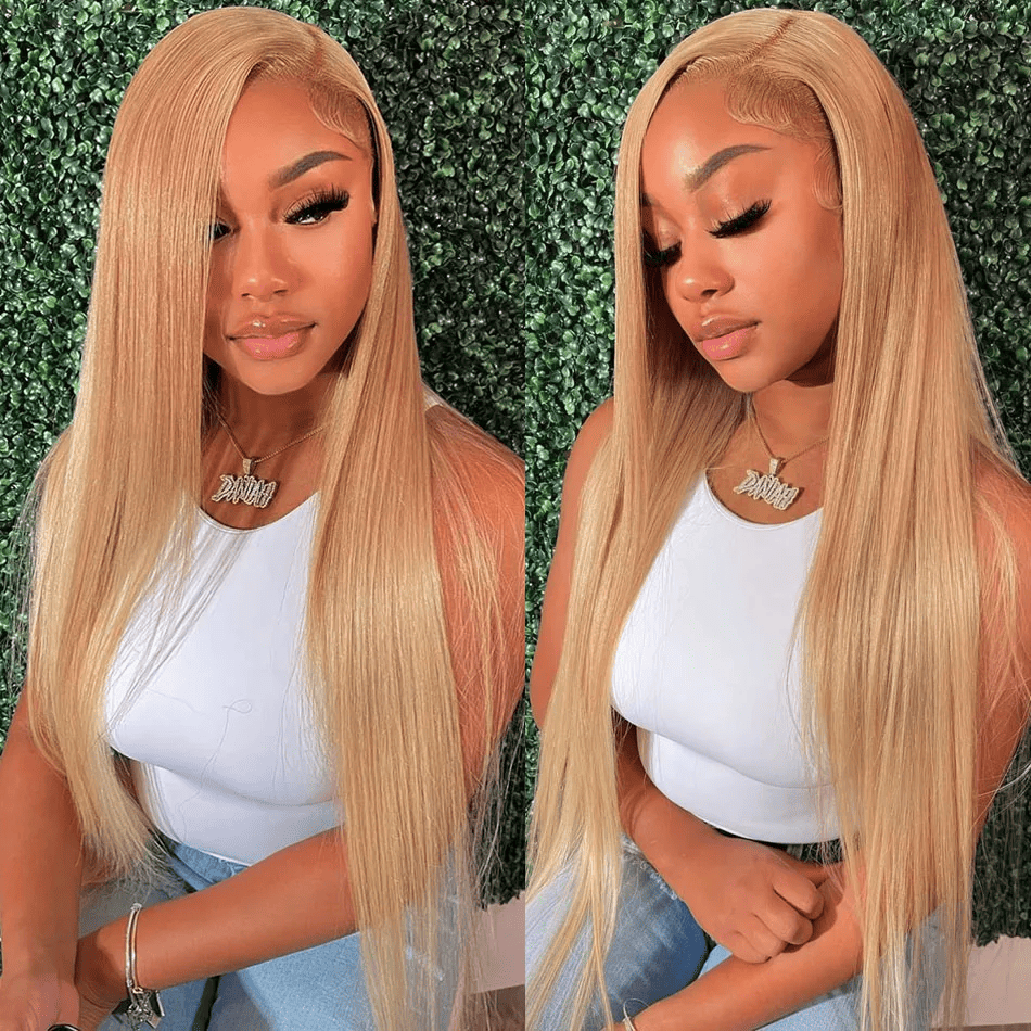 SL'HAIR 1PC 27# Blonde Bundles 100% Human Hair With Diffierent Texture