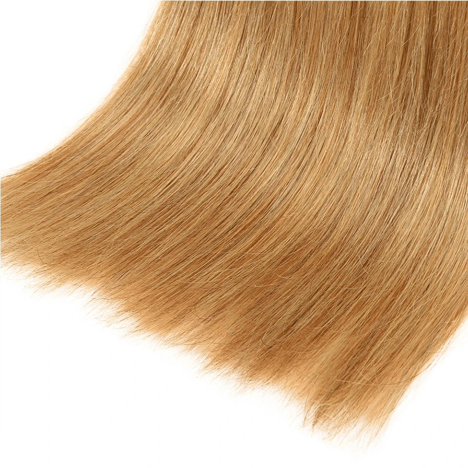 SL'HAIR 1PC 27# Blonde Bundles 100% Human Hair With Diffierent Texture