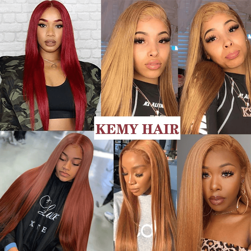 SL'HAIR 3Pcs 30# Color Straight Bundles 100% Human Remy Hair