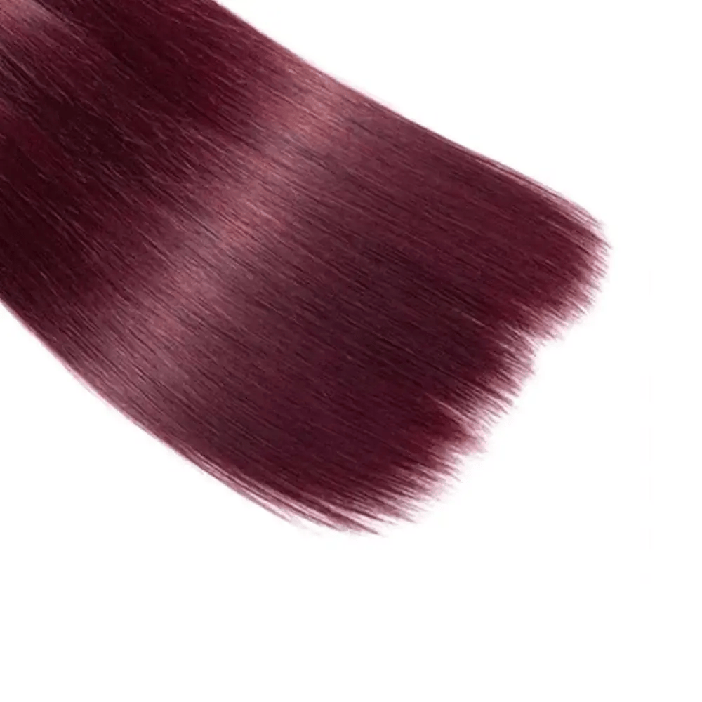 SL'HAIR 1PC 99J Burgundy Bundles 100% Human Hair With Diffierent Texture