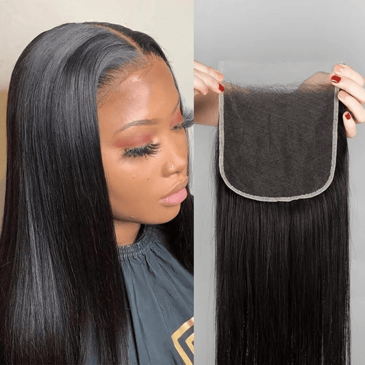 SL'HAIR Lace Closure Only, 6*6 7*7 Real Invisible HD Lace Closure Only