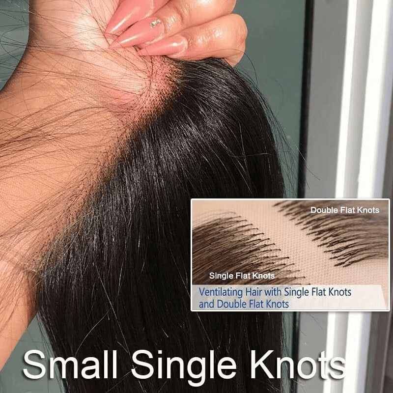 SL'HAIR Lace Closure Only, 6*6 7*7 Real Invisible HD Lace Closure Only