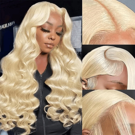 SL'HAIR 613# Color Real HD Lace 13*4/13*6 Frontal Wig Body Wave Pre Plucked